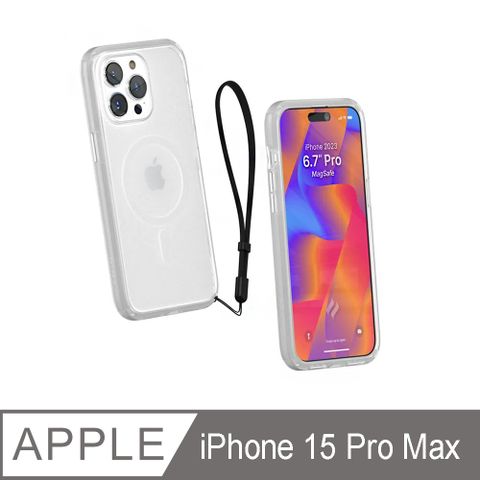 CATALYST iPhone15 Pro Max(6.7吋) MagSafe 防摔耐衝擊保護殼●霧透獲2016年美國消費性電子展創新獎