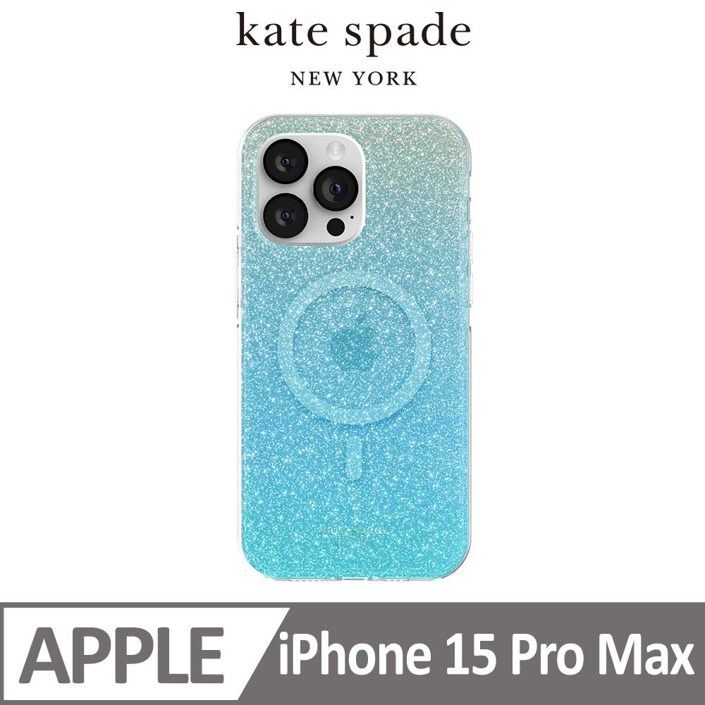 Kate Spade iPhone 15 Pro Max MagSafe 精品手機殼 夏日晴空