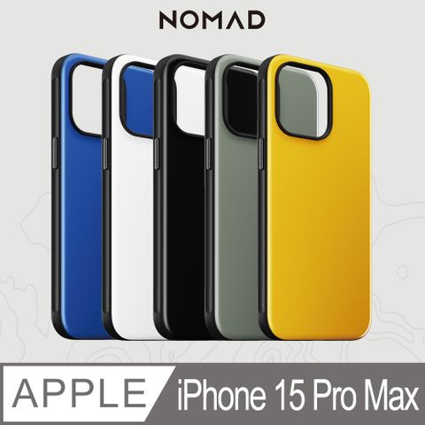 【支援MagSafe無線充電】Sport Case美國NOMAD 運動彩酷"磁吸"保護殼 iPhone 15 Pro Max (6.7")