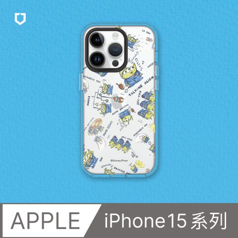 RHINOSHIELD 犀牛盾 iPhone 15系列Clear透明防摔手機殼玩具總動員系列-三眼怪樂園