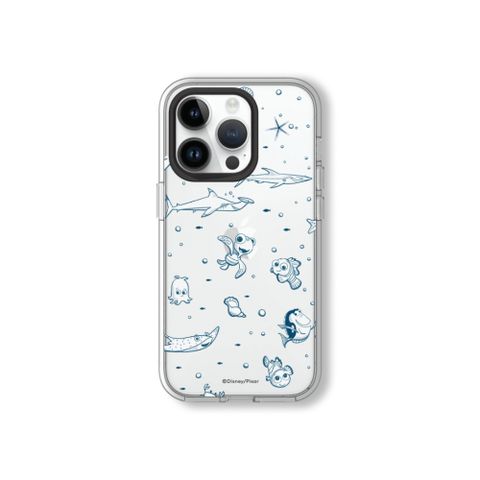 RHINOSHIELD 犀牛盾 iPhone 15系列Clear透明防摔手機殼皮克斯系列-海底總動員-海底世界