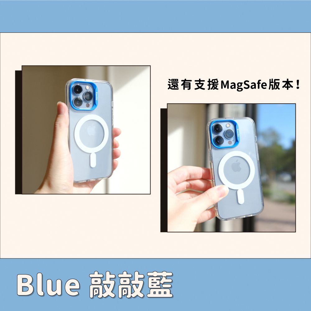 Knocky 原創 iPhone 15 Pro max 防摔透明手機保護殼 Kncase-Clear支援MagSafe