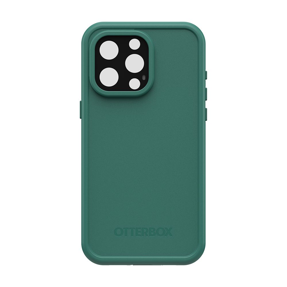 OTTERBOX  LifeProof iPhone 15 Pro Max 6.7吋 Fre全方位防水/雪/震/泥 保護殼-綠(支援MagSafe)