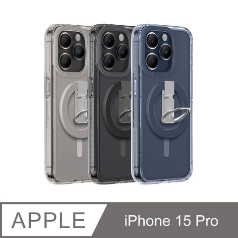 AMAZINGthing iPhone 15 Pro Titan Pro Mag Grip-磁吸防摔殼(含磁吸支架)