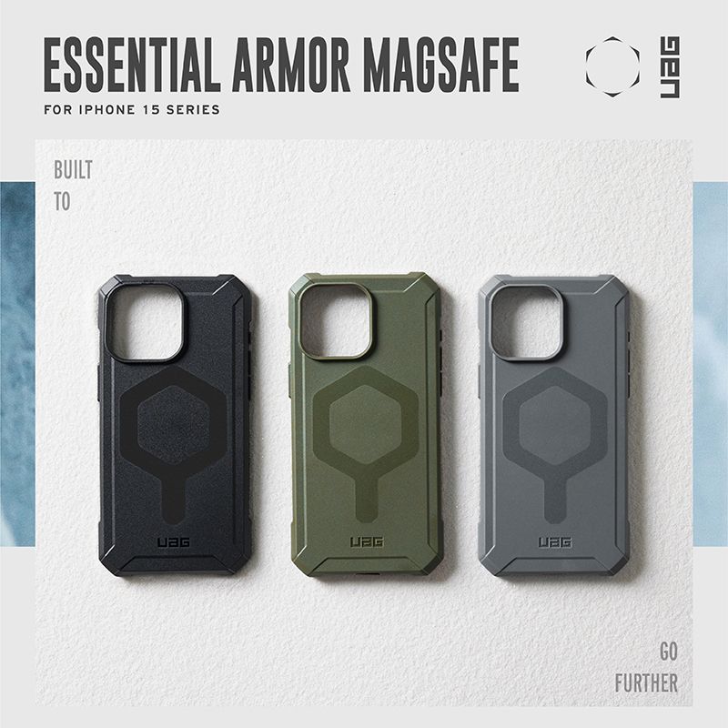 ESSENTIAL ARMOR MAGSAFEFOR IPHONE 15 SERIESBUILTTOGOFURTHER