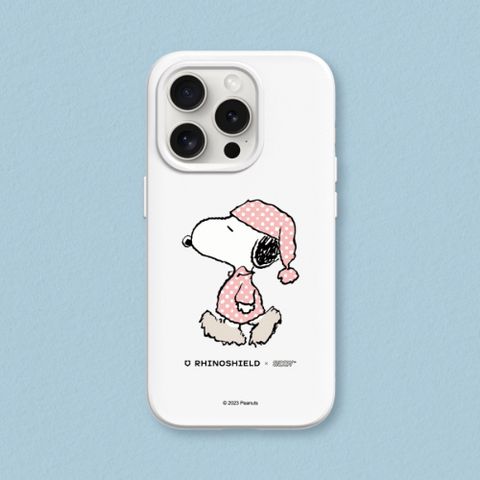 RHINOSHIELD 犀牛盾 iPhone 15系列SolidSuit防摔背蓋手機殼Snoopy史努比系列-Snoopy Go to sleep