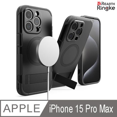 Ringke ｜iPhone 15 Pro Max 6.7吋 [Alles] 磁吸支架手機保護殼（相容 Magsafe）