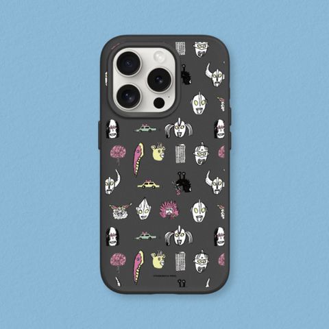 【犀牛盾】iPhone 15系列SolidSuit(MagSafe兼容)手機殼∣超人力霸王系列-超人力霸王手繪圖鑑