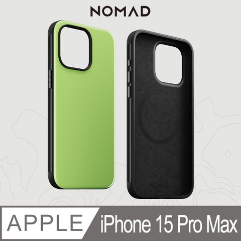 【支援MagSafe無線充電】Sport Case美國NOMAD 運動彩酷"磁吸"保護殼 iPhone 15 Pro Max (6.7) 耀光
