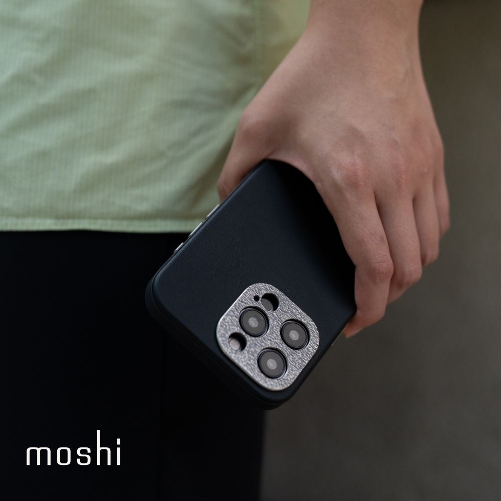 Moshi 摩仕 iPhone 15 Pro Max Napa 皮革保護殼 (MagSafe)