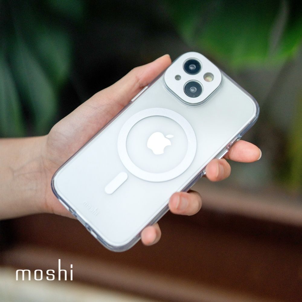 Moshi 摩仕 iPhone 15 Pro Max iGlaze 透明保護殼 (MagSafe)