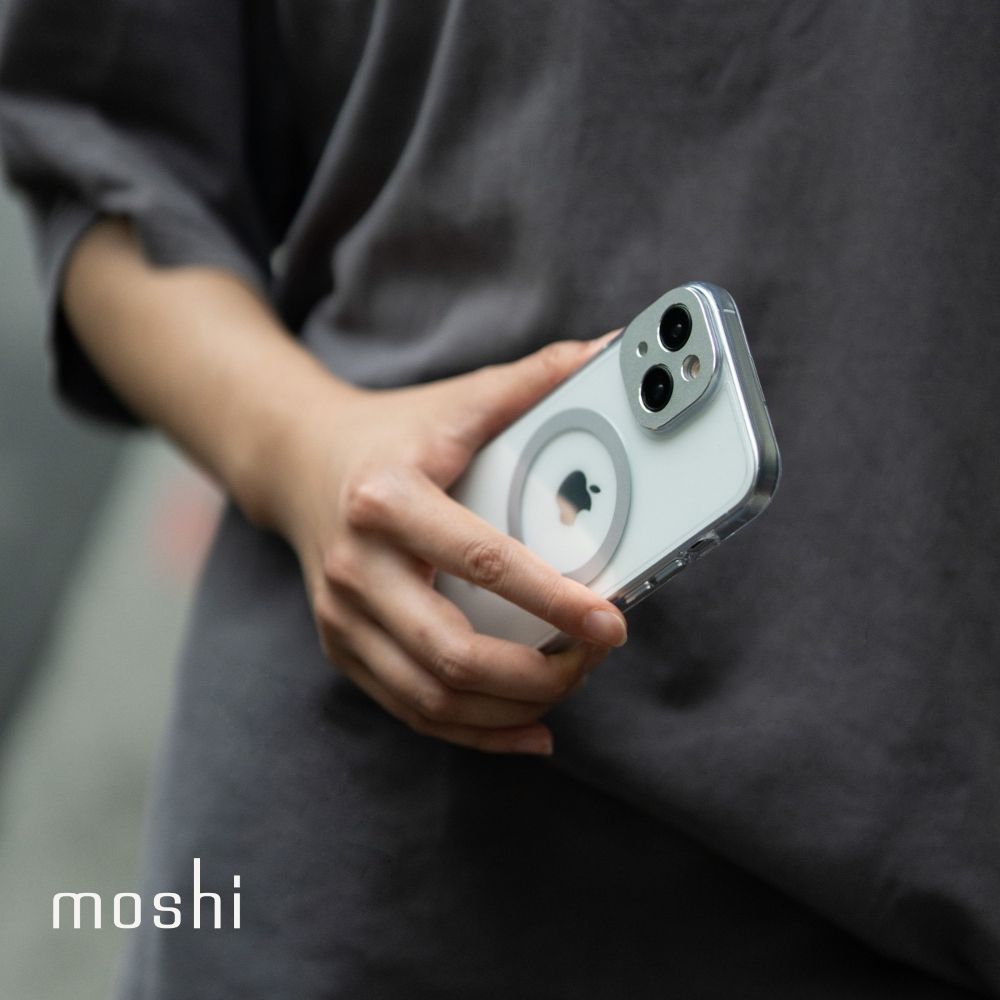 Moshi 摩仕 iPhone 15 Pro Max iGlaze 透明保護殼 (MagSafe)