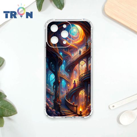 TRON IPHONE 15 PRO MAX 樓梯與少女 四角防摔殼 手機殼