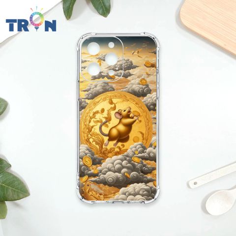 TRON IPHONE 15 PRO MAX 金碧輝煌的招財十二生肖 四角防摔殼 手機殼