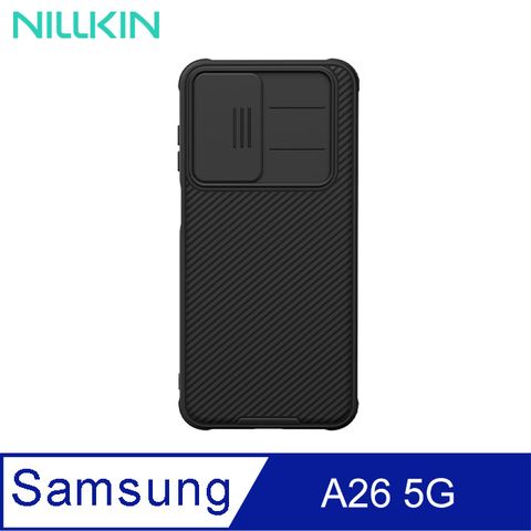 NILLKIN SAMSUNG A26 5G 黑鏡 Pro 磁吸保護殼-黑色