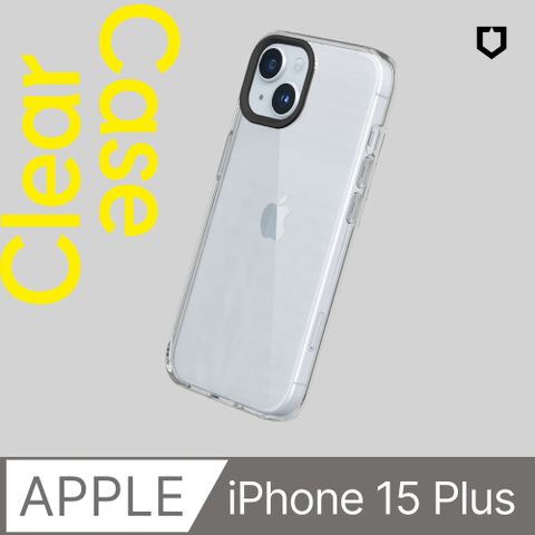 【犀牛盾】iPhone 15 Plus (6.7吋) Clear透明防摔手機殼(抗黃終生保固)