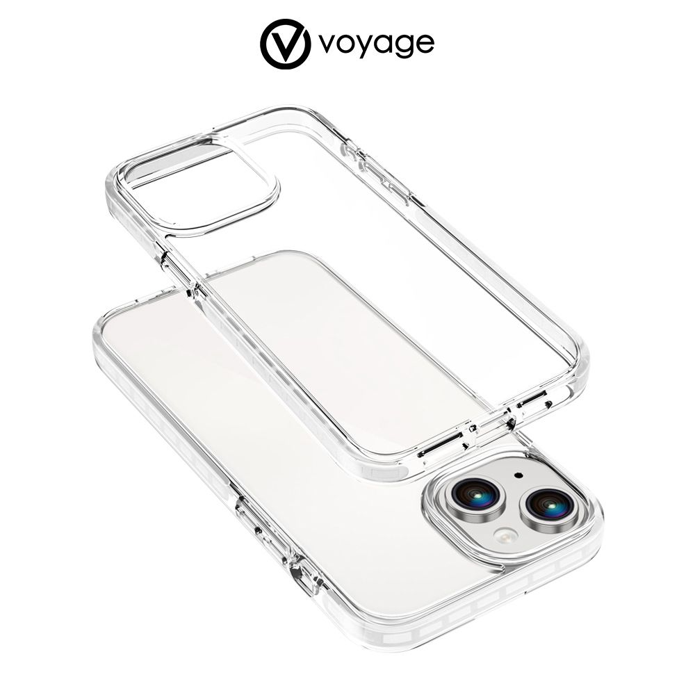 VOYAGE 超軍規防摔保護殼-Pure Clear 純淨-iPhone 15 Plus(6.7)