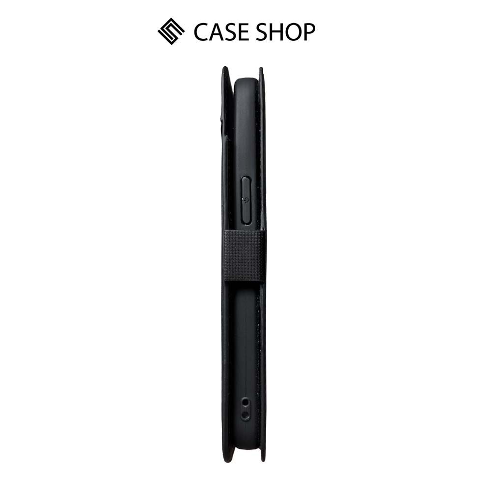 CASE SHOP 側掀站立式皮套-iPhone 15 Plus (6.7) 黑