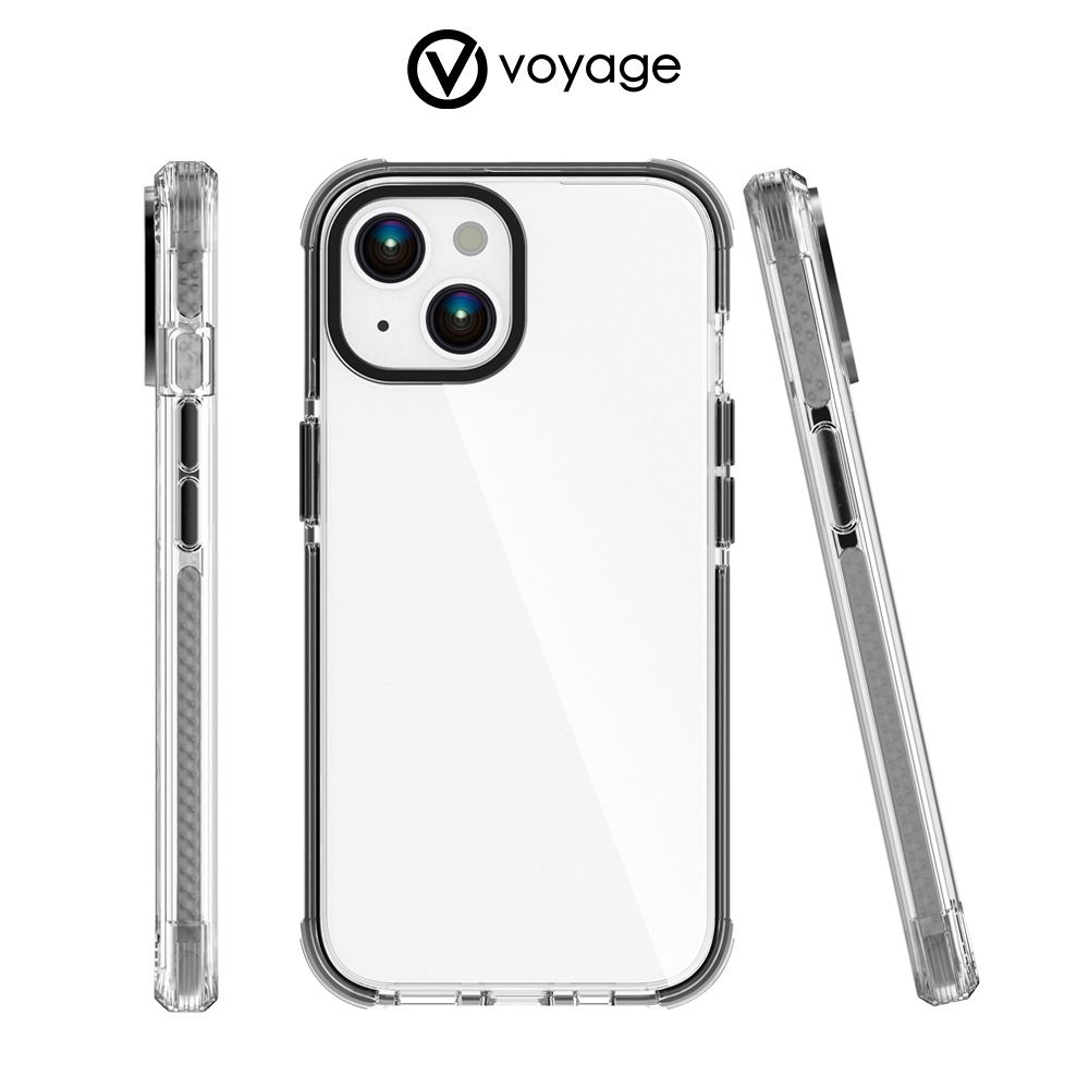 VOYAGE 超軍規防摔保護殼-Pure Tactical 黑-iPhone 15 Plus (6.7)