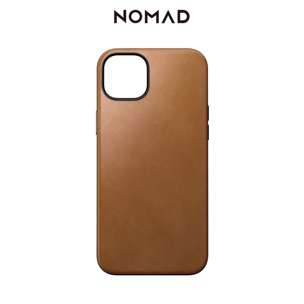 NOMAD 美國 嚴選Classic皮革保護殼-iPhone 15 Plus (6.7)