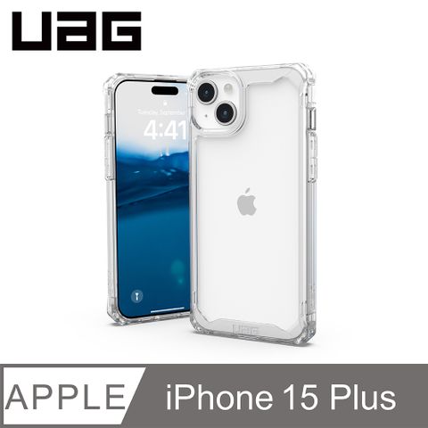 UAG iPhone 15 Plus 耐衝擊保護殼-極透明