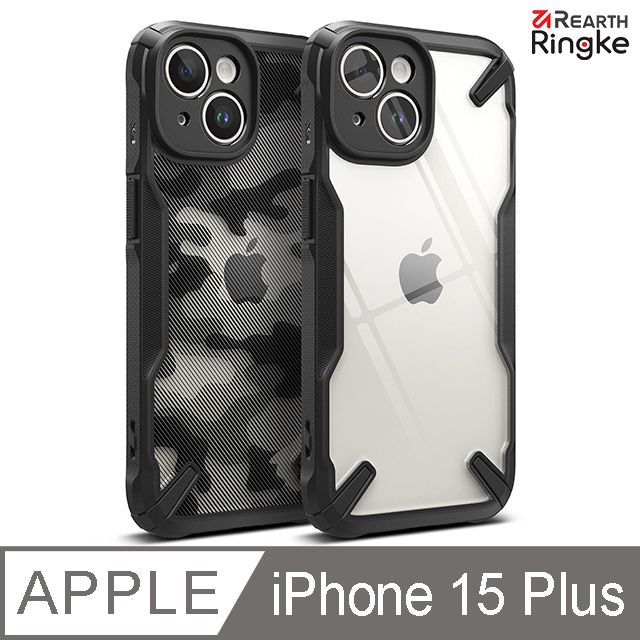 Ringke ｜iPhone 15 Plus 6.7吋 [Fusion-X] 防撞手機保護殼