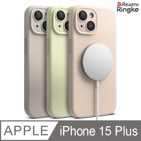 Ringke ｜iPhone 15 Plus 6.7吋 [Silicone Magnetic] 磁吸矽膠手機保護殼