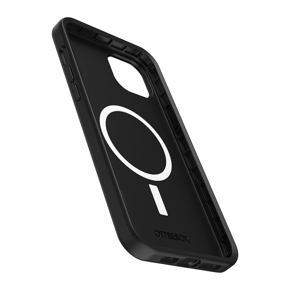 OTTERBOX   iPhone 15 Plus 6.7吋 Symmetry Plus 炫彩幾何保護殼-黑(支援MagSafe)