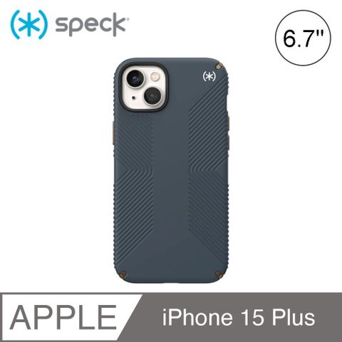 Speck Presidio2 Grip iPhone 15 Plus 6.7吋 防手滑防摔殼