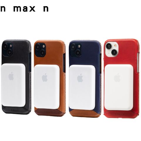 n max n iPhone15 Plus 經典系列 - 磁吸式全包覆手機皮套/手機殼 - 四色任選