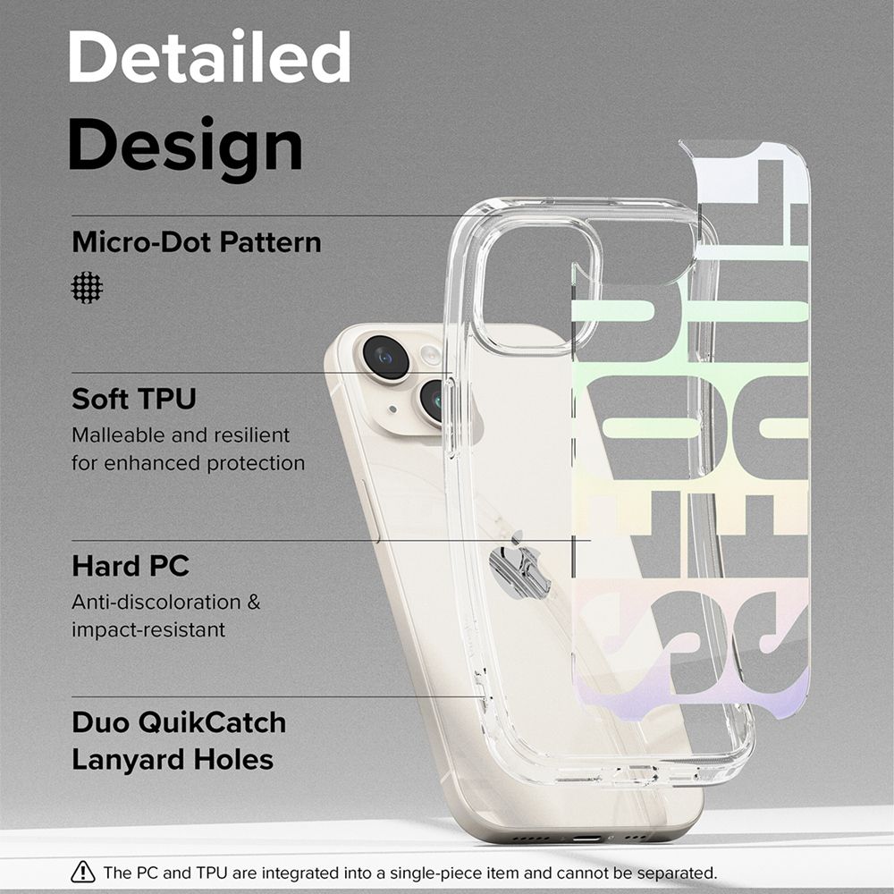 Ringke ｜iPhone 15 Plus 6.7吋 [Fusion Design] 防撞手機保護殼