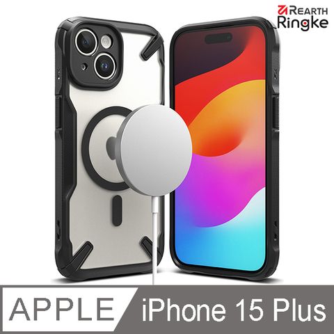 【Ringke】iPhone 15 Plus 6.7吋 [Fusion-X Magnetic] 磁吸防撞手機保護殼