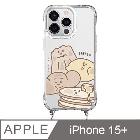 TOYSELECT 拓伊生活 iPhone 15 Plus 6.7吋 The Butters 奶油擠擠樂抗黃繩掛iPhone手機殼