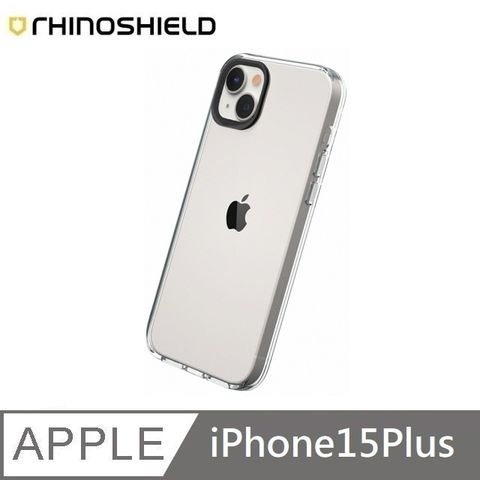 RHINOSHIELD 犀牛盾 Clear 透明防摔手機殼 適用 iPhone 15 Plus - 全透明