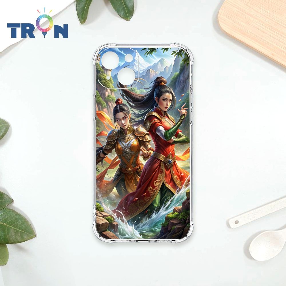  TRON IPhone 15 PLUS 對決少女 四角防摔殼 手機殼