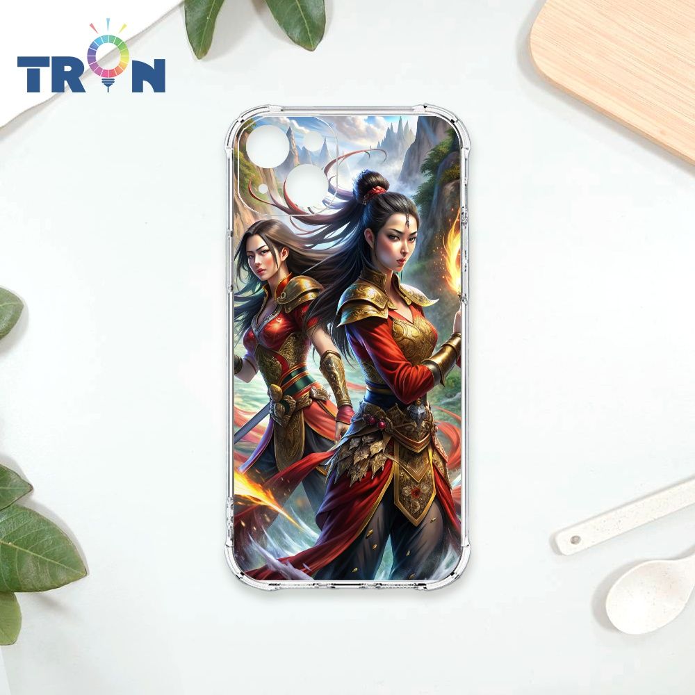  TRON IPhone 15 PLUS 對決少女 四角防摔殼 手機殼