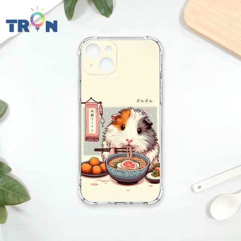 TRON IPhone 15 PLUS 萌一番拉麵屋 四角防摔殼 手機殼