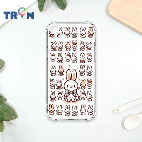 TRON IPhone 15 PLUS 蝴蝶結兔子系列 四角防摔殼 手機殼