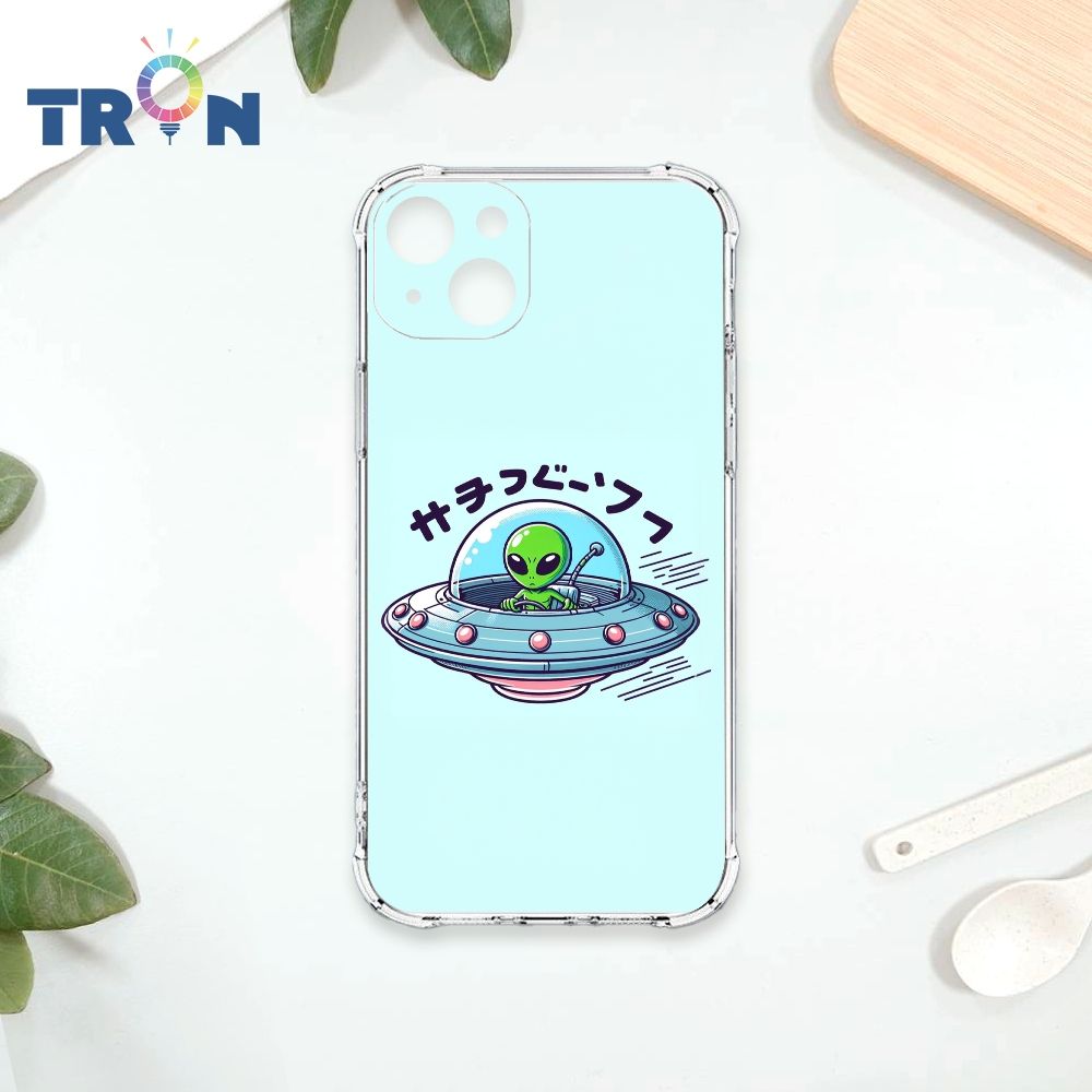  TRON IPhone 15 PLUS ET飛碟外星人系列 四角防摔殼 手機殼