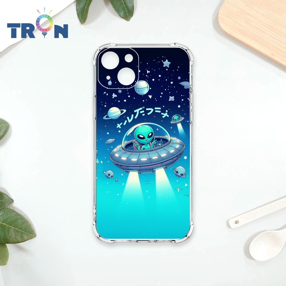  TRON IPhone 15 PLUS ET飛碟外星人系列 四角防摔殼 手機殼