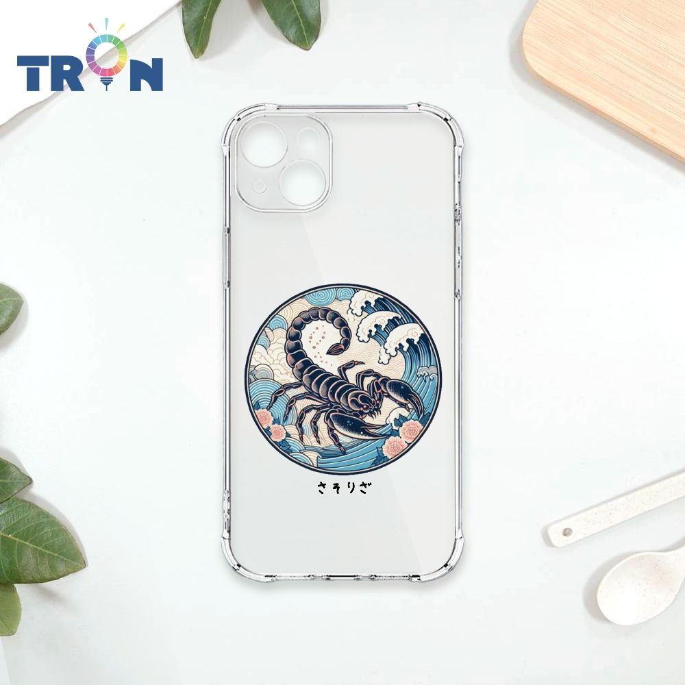  TRON IPhone 15 PLUS 浮世繪星座 四角防摔殼 手機殼