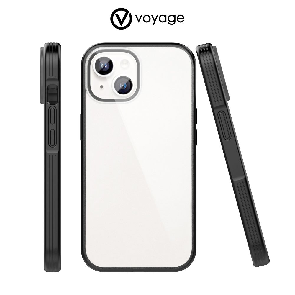 VOYAGE 超軍規防摔保護殼-Pure Sport 酷黑-iPhone 15 (6.1)