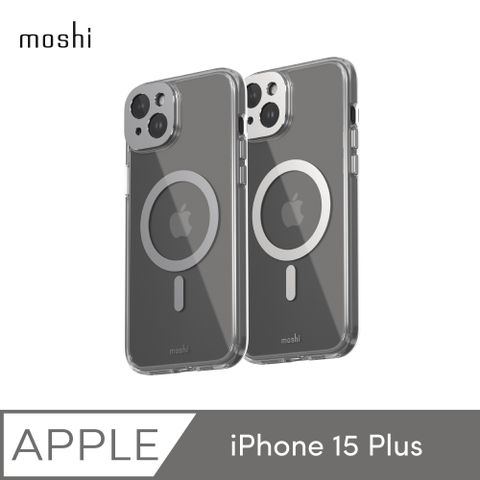 Moshi iPhone 15 Plus iGlaze 透明保護殼 (MagSafe)