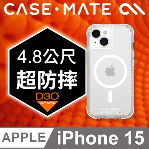 Case-Mate Ultra Tough Plus D3O 極強悍防摔殼MagSafe - 透明