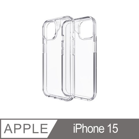 ZAGG iPhone 15 水晶透明-石墨烯防摔保護殼