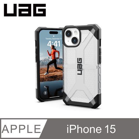 UAG iPhone 15 耐衝擊保護殼-透明