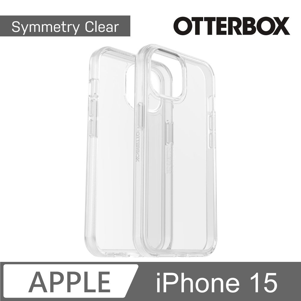 OTTERBOX   iPhone 15 6.1吋 Symmetry 炫彩幾何保護殼(透明)