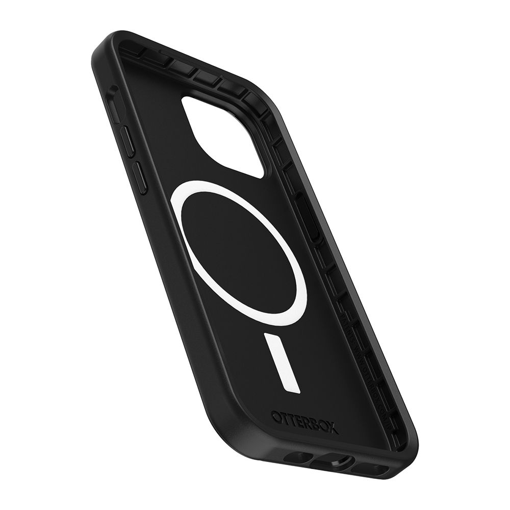 OTTERBOX   iPhone 15 6.1吋 Symmetry Plus 炫彩幾何保護殼-黑(支援MagSafe)