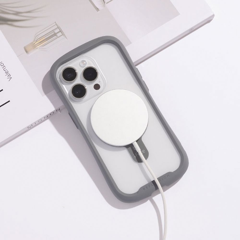 日本iFace iPhone 15 Reflection MagSafe 抗衝擊強化玻璃保護殼- 莫蘭