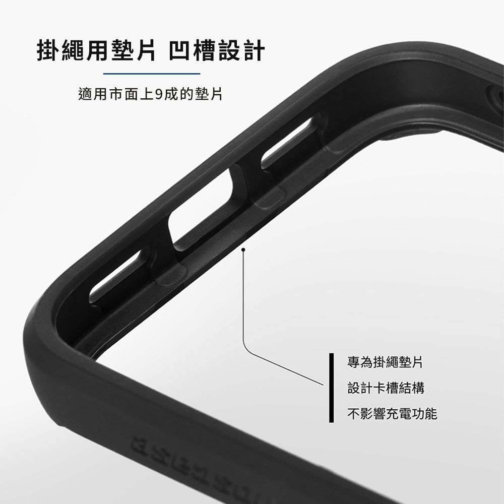 imos iPhone 15 Plus 6.7吋 Case耐衝擊軍規保護殼【透明】M系列 軍規認證雙料防震保護殼